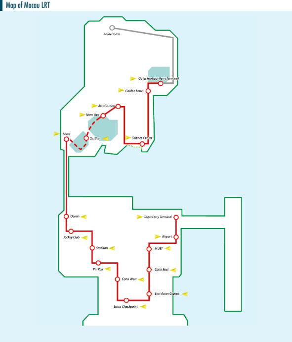 Macau Lrt Map