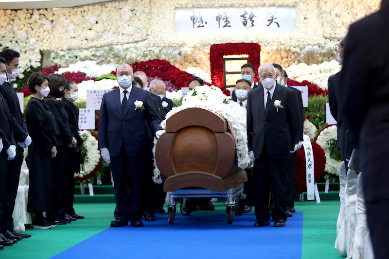 PHOTO REPORT Stanley Ho funeral ceremony in Hong Kong
